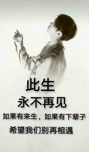 此生永不再见