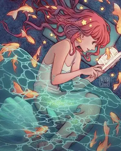 画师『韩青』〃如果艺术是药我将治愈世界〃太太,愿天堂没有病痛