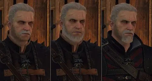 巫师3:狂猎 服装首饰 hw dlc beards(胡须mod) 截图