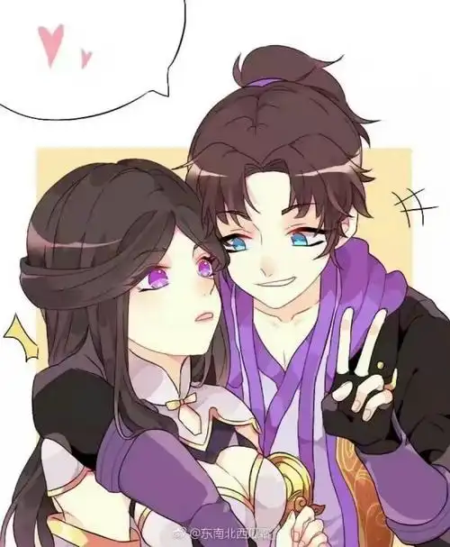 王者荣耀露娜孙悟空 紫霞仙子至尊宝