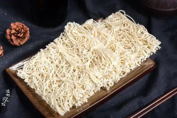 婆媳山药面是非油炸的哦!