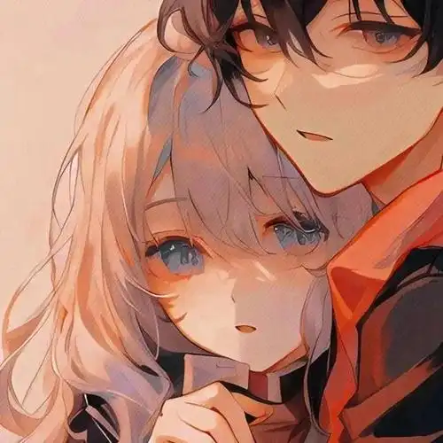 全网超火爆的情侣头像