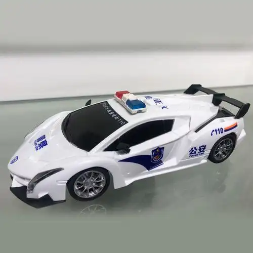 警车玩具车遥控汽车可充电儿童玩具男孩兰博基尼赛车小男孩玩具送孩子