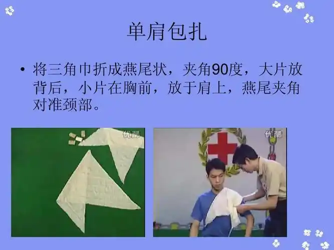 包扎(三角巾)ppt