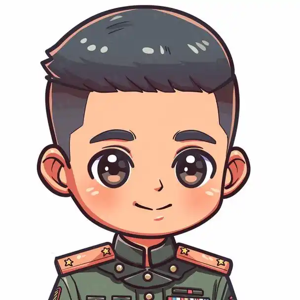 军人头像|部队军人专属创意手绘头像