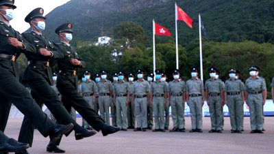 我是香港警察我热爱我的祖国微纪录片正步发布