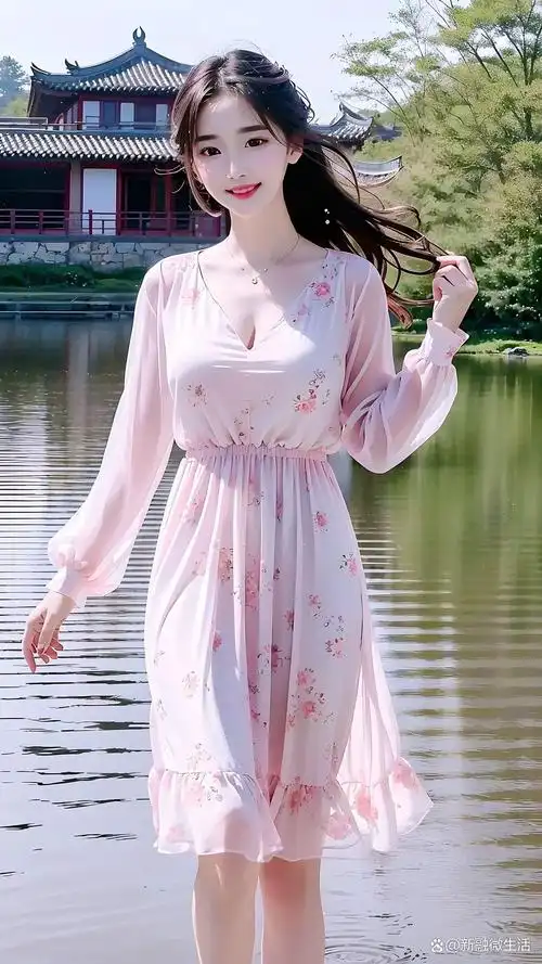 清纯甜美漂亮小姐姐超心动,做壁纸超可!小仙女小碎花裙高清壁纸上新!