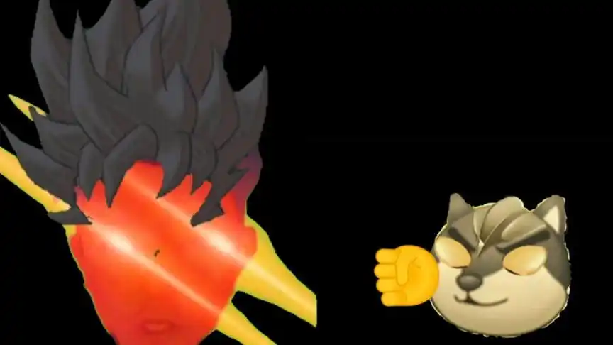 闪耀迪迦狗头打败超黑李大帅(变怪物的)下