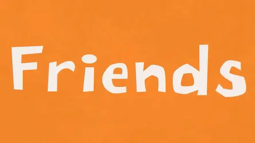 高清儿童英文歌《friends song》伴奏歌曲背景视频