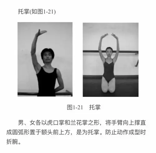 古典舞基本手形,手位