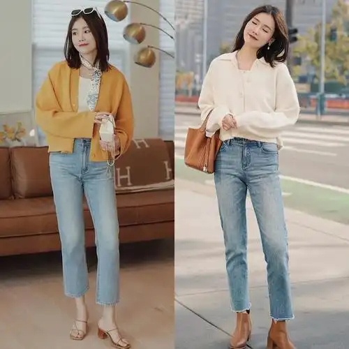 "针织开衫"的3种时髦穿法,简单易学还耐看,太适合夏季了