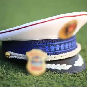 嘎子哥的小店淘宝消防员指挥员指挥长夏常服帽白色透气帽檐刺绣专职