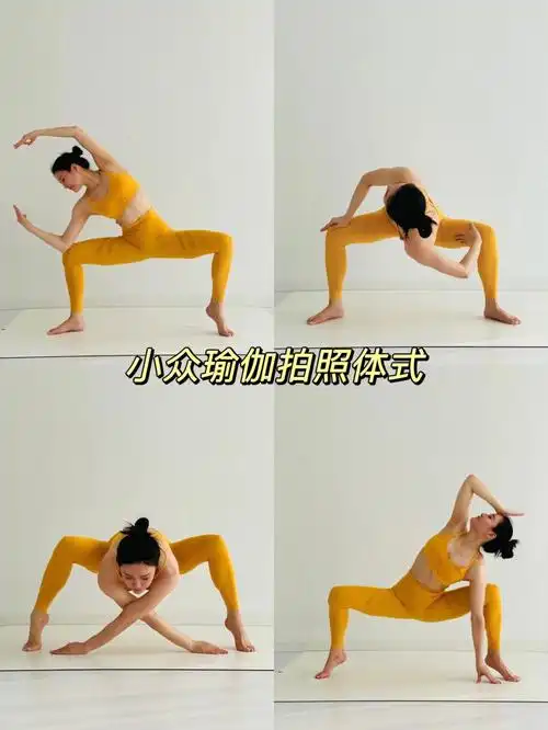 小众瑜伽体式照合辑