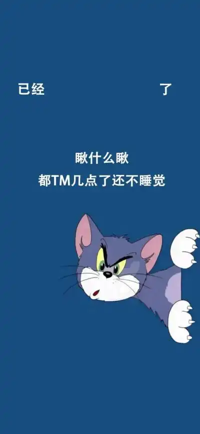 都几点了还不睡觉壁纸