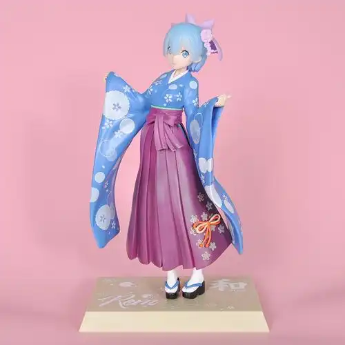 现货日本sega手办零开始世界景品模型拉姆和服手办