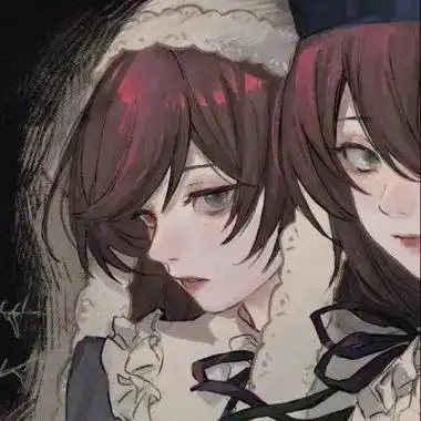 动漫闺蜜头像图片好闺蜜在一起心中却不再有波澜