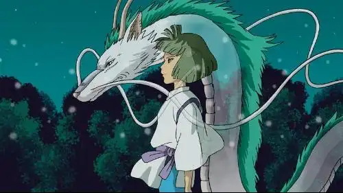 求千与千寻白龙的图片