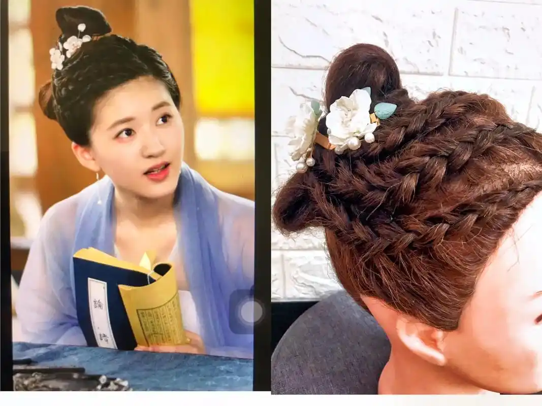 赵露思传闻中的陈芊芊中古风造型教程