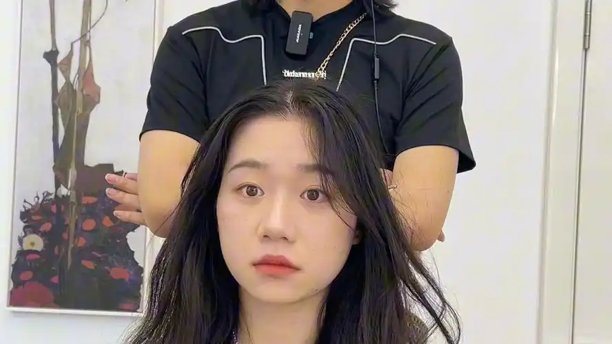 八字刘海高颧骨圆脸方脸参考