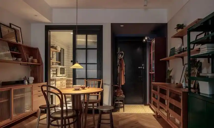 大理石玻璃木材91m怀旧复古风每个角落都精致得心动