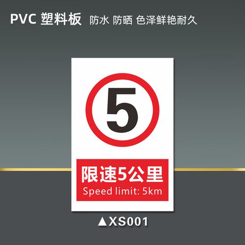 牌限速行驶10标识牌小区校区学校园区告示警告挂牌交通标志牌20道路