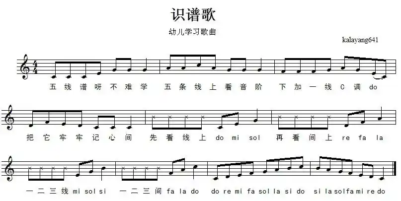 怎样最快学会认唱五线谱?应对幼儿面试