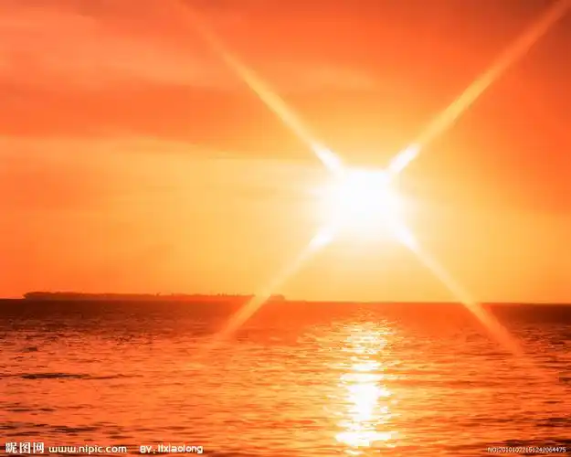 海上日出摄影图__自然风景_自然景观_摄影图库_昵图网nipic.com