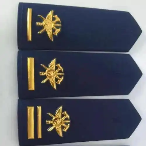 军衔肩章中国消防救援消防简章胸标专职消防员衔消防救援衔领花 干硬