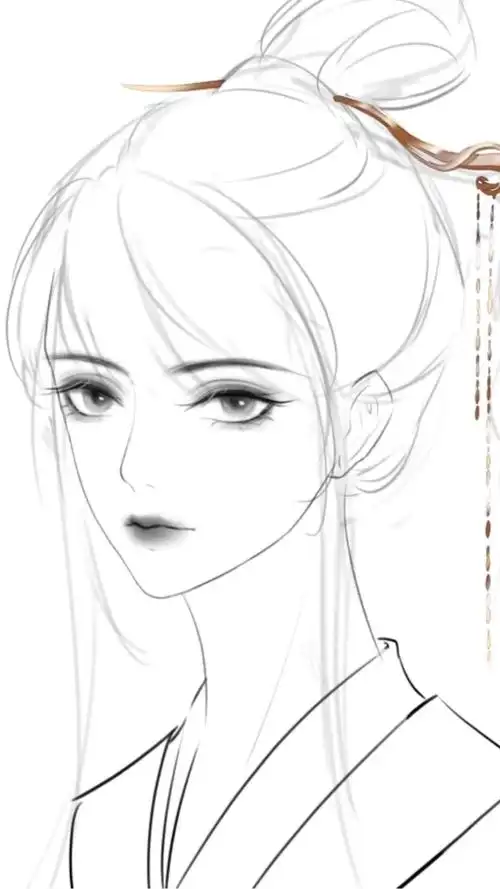 女生脸部上色教程