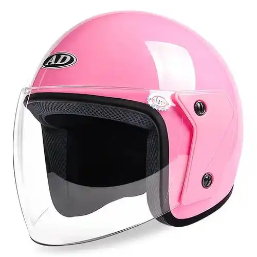 头盔电动车女冬款安全帽电车白色冬季保暖围脖全盔摩托车头盔