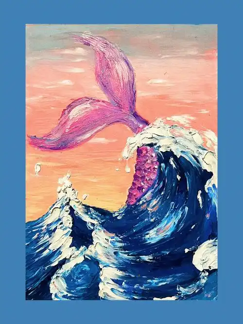 原创人鱼0469内附步骤色号