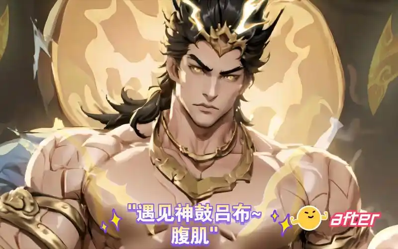 遇见神鼓吕布~腹肌