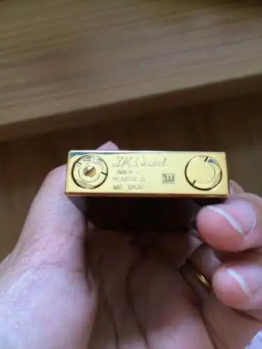 quaimt 都彭纯金打火机 奢侈品,编号:0520 物品资料:已经详细问了家里