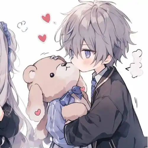 情侣头像丨艾特at跟你换情侣头像_xhs_cr_男生