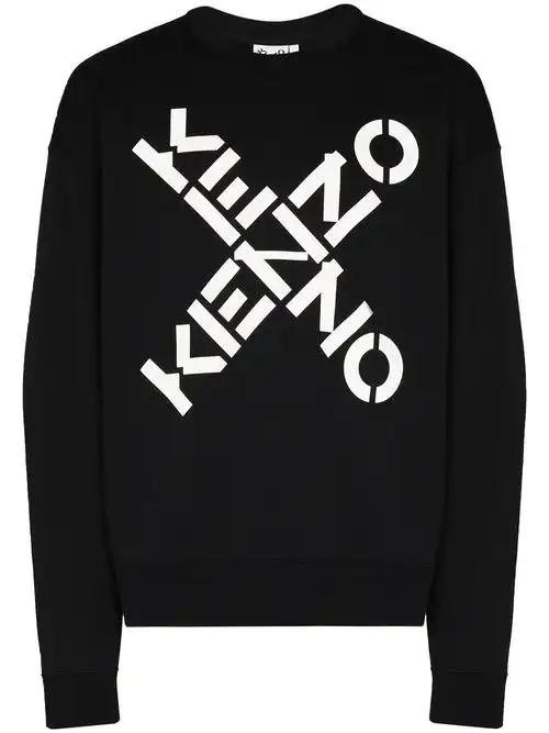 kenzo [11.11推荐] logo印花卫衣 - farfetch