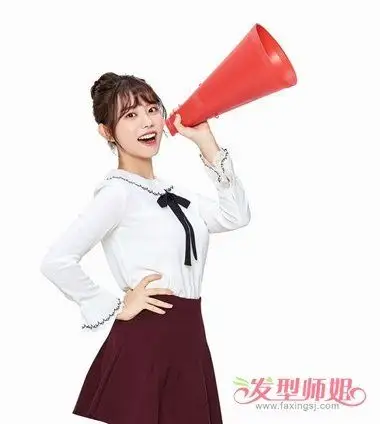 衬衫扎发给你未完成的职场梦 ol职业套这样扎发秀出色(2)