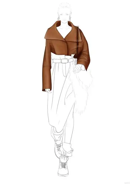 ps效果图-服装画/服装设计手稿 - 穿针引线服装论坛