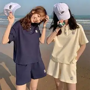 00表灬哥淘宝闺蜜装套装两人姐妹装二人夏季三人学生女四人炸街12甜