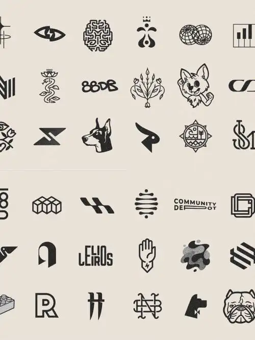 设计分享简约logo