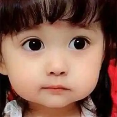 萌萌哒小女孩头像大全可爱 呆萌小女孩高清微信头像图片