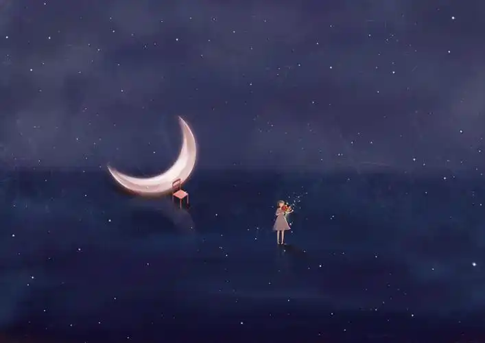 治愈系星空背景