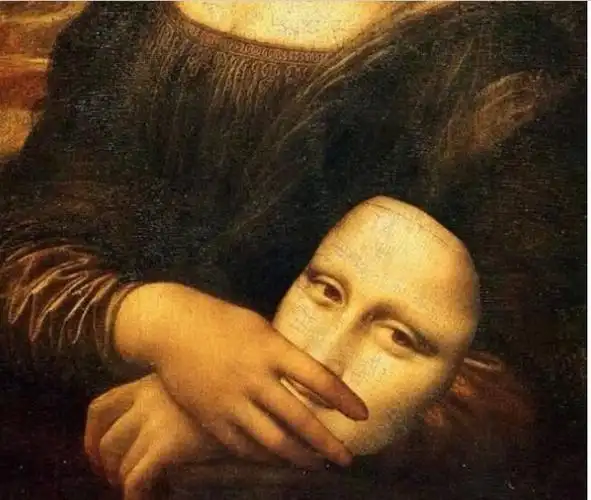 揭秘蒙娜丽莎十大恐怖之处蒙娜丽莎图片倒过来看是鬼真的吗