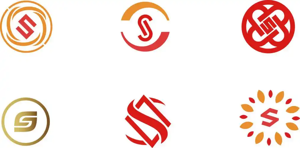 字母s的变形logo设计