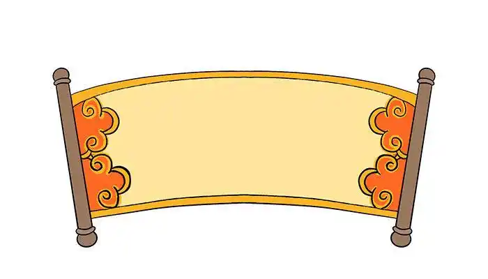 横幅简笔画卡通 横幅简笔画卡通怎么画