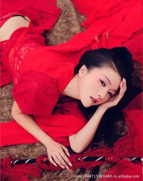 盘子女人坊性感写真拍照古装叹红颜 影楼摄影写真服装 厂家批发