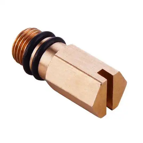 单孔冷热水龙头改装成单冷水龙头全铜堵头配件软管进水口堵头神器