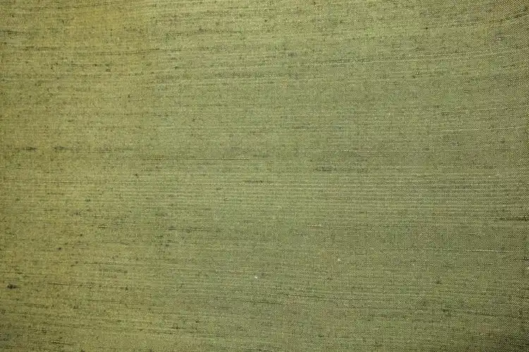 壱土3852 本绢现代结城紬 男着物羽织 裄69К丈139 抹茶色 现行美品