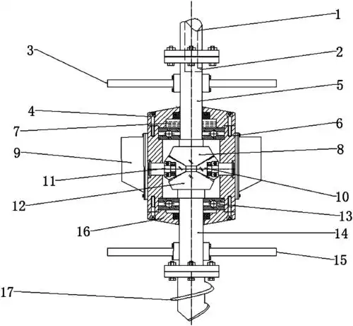 一种自力换向双向水泥土搅拌桩钻具专利_专利查询_天眼查