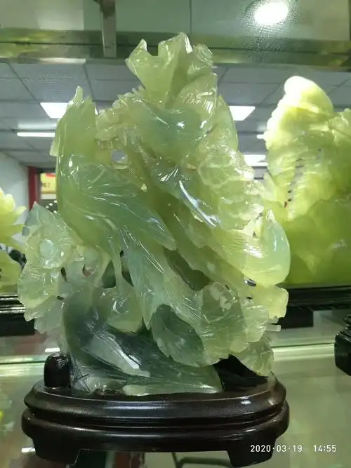 中国岫玉:摆件!