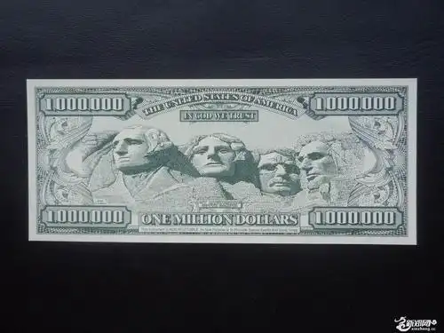 美元百万钞